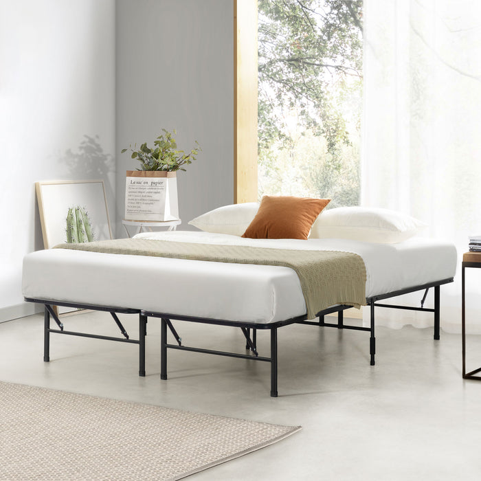 Quickbase Metal Platform Bed with Steel Slats - Best Price Mattress