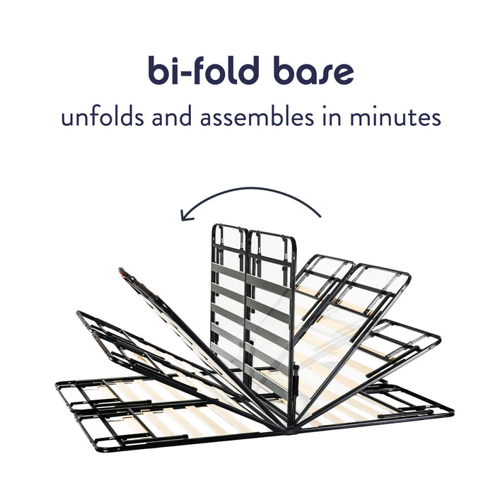 Quickbase Metal Platform Bed with Wood Slats - Best Price Mattress