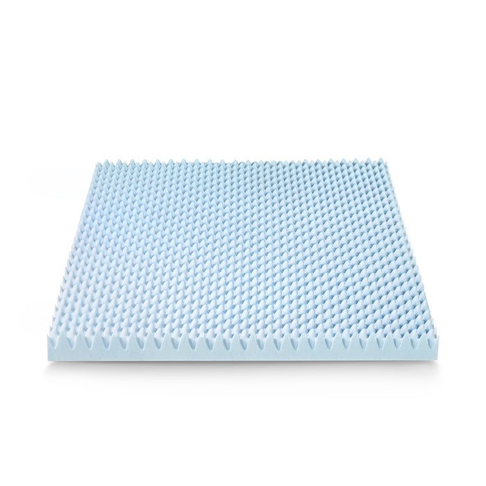 4" Egg Crate Memory Foam Topper with Infusion - bpmatt