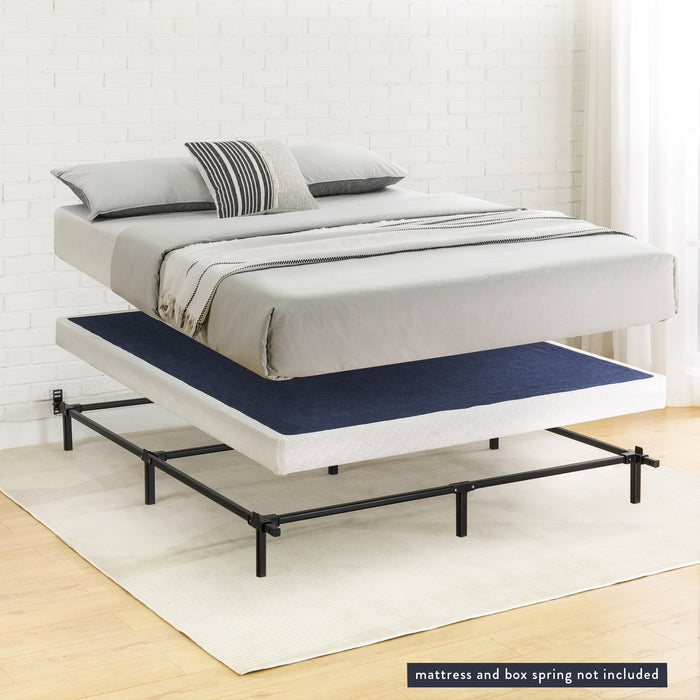 7 " Metal Bed Frame for Box Springs