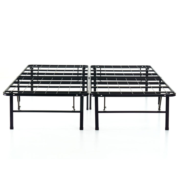 Quickbase Metal Platform Bed with Steel Slats