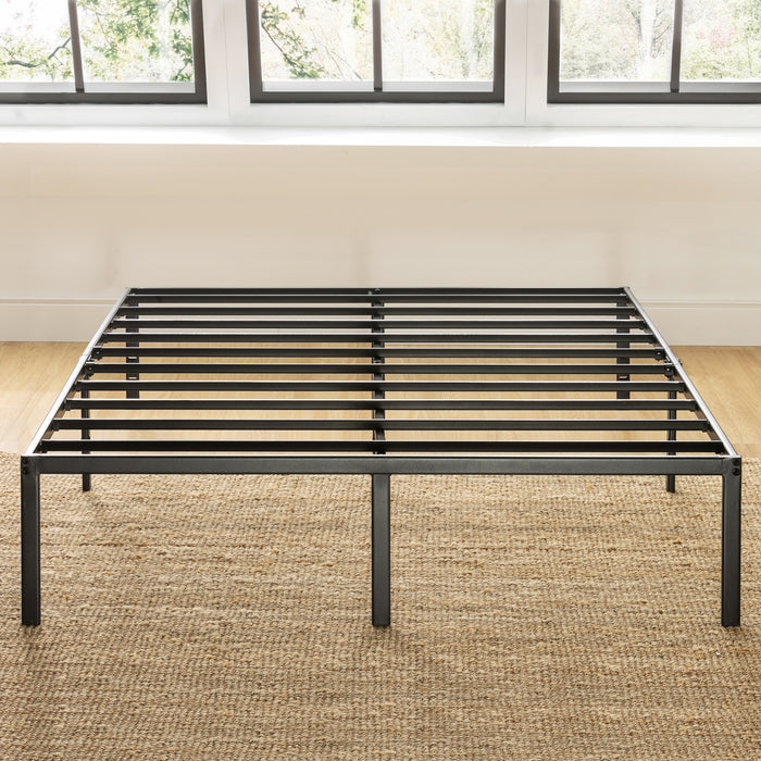 thumbnail image 2 of JHK Heavy Duty 14-Inch Metal Bed Frame – Sturdy Steel Platform With Slat Support (Twin, Full, Queen, King) 2 of 5