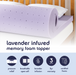 2" Memory Foam Topper with Herbal Infusion - bpmatt, 4" Ventilated Memory Foam Topper - bpmatt