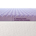 3" 5-Zone Memory Foam Topper with Herbal Infusion - bpmatt