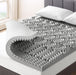 3" 5-Zone Memory Foam Topper with Bamboo Charcoal Infusion - bpmatt